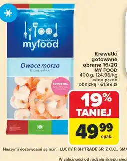 Carrefour Market Krewetki Myfood oferta