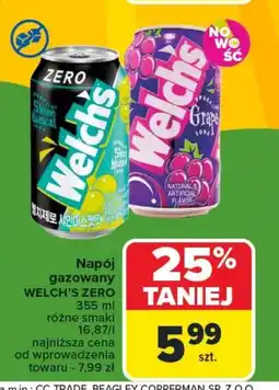 Carrefour Market Napój gazowany Welch's oferta