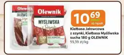 Gama Kiełbasa jałowcowa z szynki, kiełbasa myśliwska sucha olewnik oferta