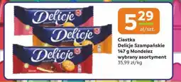 Gama Ciastka Delicje Szampańskie Mondelez oferta