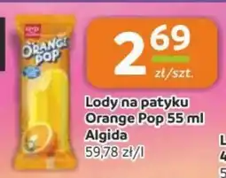 Gama Lody na patyku Orange Pop Algida oferta
