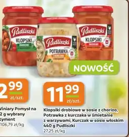 Gama Klopsiki drobiowe w sosie z chorizo Pudliszki oferta