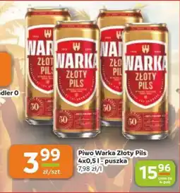 Gama Piwo Warka Złoty Pils oferta