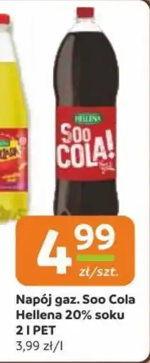 Gama Napój gaz. Soo Cola Hellena 20% soku oferta