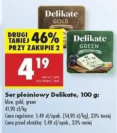 Biedronka ser pleśniowy green Delikate oferta