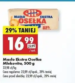 Biedronka Masło Mlekovita Osełka Ekstra oferta