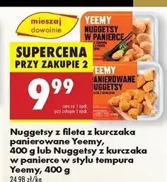 Biedronka Nuggetsy w panierce stylu tempura Yeemy oferta
