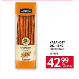 Selgros KABANOSY oferta