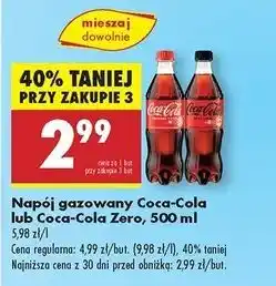 Biedronka Napój Coca-Cola Zero oferta