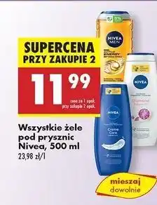 Biedronka Żel pod prysznic care & diamond (diamond touch) Nivea oferta