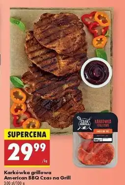 Biedronka Karkówka w marynacie american bbq Czas Na Grill oferta