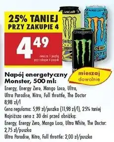 Biedronka Napój energetyczny Monster Energy The Doctor Vr 46 oferta