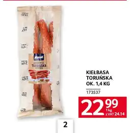 Selgros Kiełbasa toruńska oferta