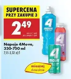 Biedronka Napój elektrolity + witaminy 4Move Active Vitamin oferta