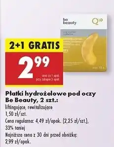 Biedronka Płatki pod oczy Be Beauty Care Q10 oferta