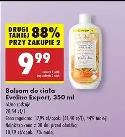 Biedronka Balsam do ciała ujędrniająco-nawilżający 3w1 Eveline Argan Oil oferta