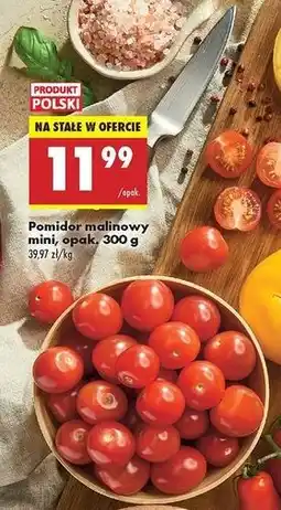 Biedronka Pomidory malinowe mini oferta