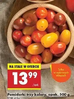 Biedronka Pomidory mix kolorów oferta