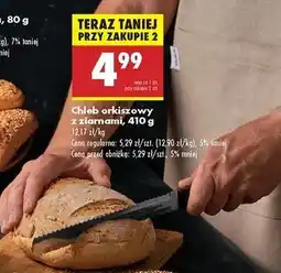 Biedronka Chleb orkiszowy z ziarnami oferta