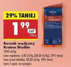 Biedronka Boczek wędzony Kraina Wędlin oferta