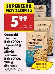 Biedronka Śliwki suszone BakaD'Or oferta