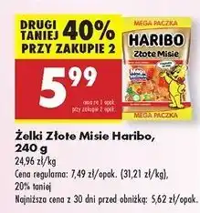 Biedronka Żelki Haribo Złote Misie oferta