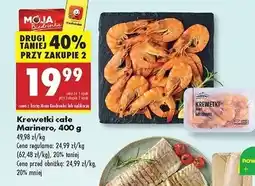 Biedronka Krewetki całe Marinero oferta