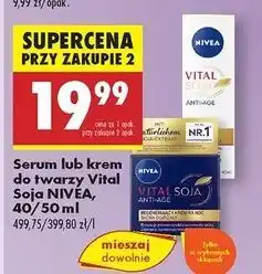 Biedronka Serum ujędrniające Nivea Vital Soja oferta