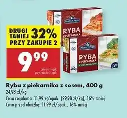 Biedronka Ryba z piekarnika sosem włoskim Family Fish oferta