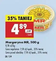 Biedronka Margaryna Mr Słynne oferta