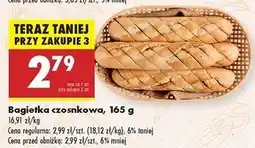Biedronka Bagietka czosnkowa oferta