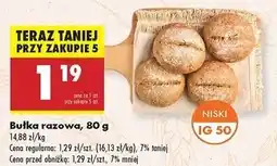 Biedronka Bułka razowa oferta