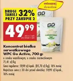 Biedronka Odżywka białkowa ciasteczkowa Go Active oferta