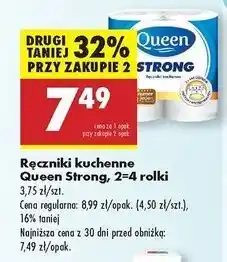 Biedronka Ręcznik kuchenny strong 102 listki Queen oferta