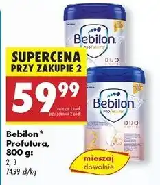 Biedronka Mleko 2 Bebilon Profutura Duo Biotik oferta