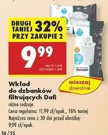 Biedronka Wkład filtrujący standard Dafi oferta