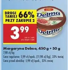 Biedronka Margaryna Delma Do Kanapek oferta