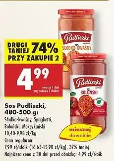 Biedronka Sos meksykański Pudliszki oferta
