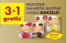 Biedronka Budyń puding czekoladowy Bakello oferta