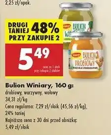 Biedronka Bulion wołowy Winiary oferta