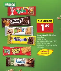 Biedronka Baton chocolate Fitness (Nestle) oferta