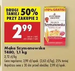 Biedronka Mąka szymanowska uniwersalna Polskie Młyny oferta