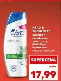 Kaufland Szampon do włosów mentol 2w1 Head&Shoulders oferta