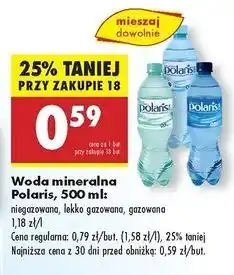 Biedronka Woda niegazowana Polaris oferta