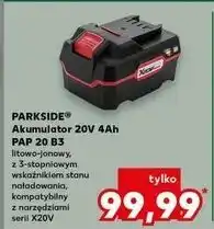 Kaufland Akumulator 20v pap 20 b3 Parkside oferta