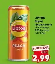 Kaufland Napój peach Lipton Ice Tea oferta