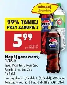 Biedronka Napój 7Up Zero (Free) oferta