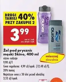 Biedronka Żel pod prysznic victory team Skino oferta