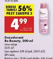Biedronka Dezodorant invisible Be Beauty Care oferta
