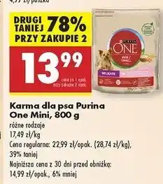 Biedronka Karma dla psa mini/small oferta